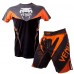 Футболка Venum "Shockwave 3" T-Shirt, Black Orange